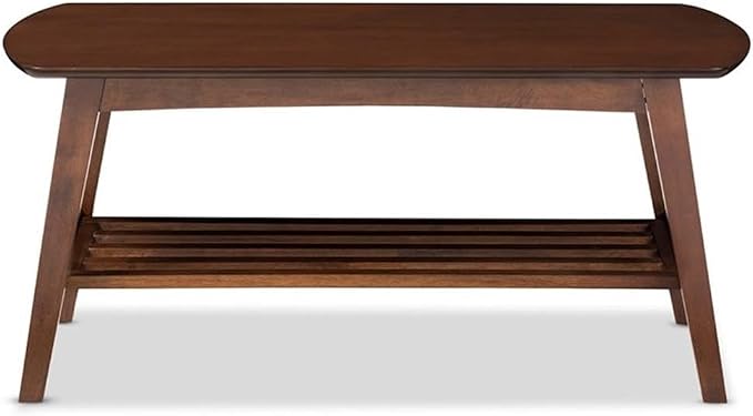Baxton Studio Sacramento Mid-Century Modern Scandinavian Style Coffee Table - Image 3