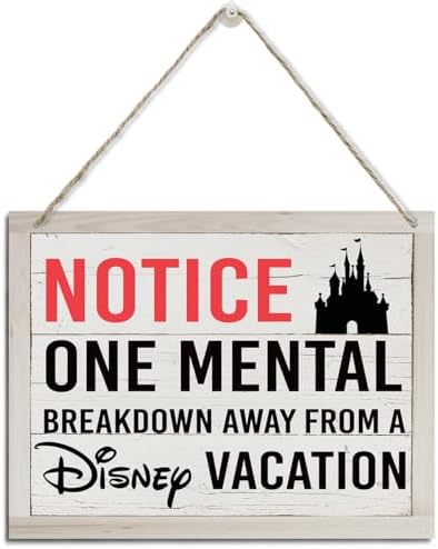 Funny Notice Sign, Farmhouse Home Wall Decoration Sign, Rustic Hanging Wood Plaque Sign, Decorative Wooden Wall Sign, Disney Decor, Wall Decor Art, Farmhouse Wood Sign by Unknown