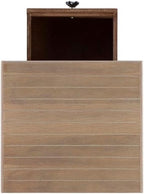 Home Square Wood Accent Starfish Coastal Side Table in Natural - Image 11