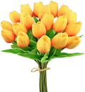 Mandy's 20pcs Artificial Sunset Tulips by Mandys
