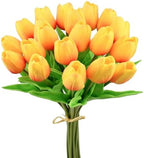 Mandy's 20pcs Artificial Sunset Tulips by Mandys