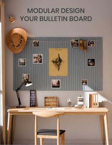 Fluxynara Felt Bulletin Board & Cork Board Alternative 36'' x 24'' - 6 Pack - Image 6