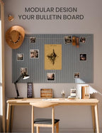 Fluxynara Felt Bulletin Board & Cork Board Alternative 36'' x 24'' - 6 Pack - Image 6