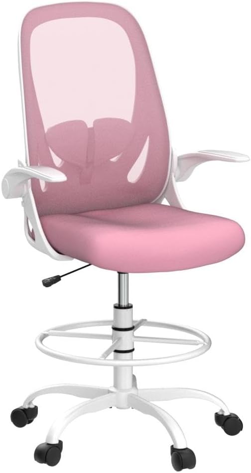 Primy Drafting Chair Tall Office Chair - Image 5