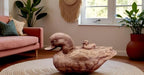 Hymmah Duck Home Decor Statue Rustic Home Decorations for Living Room, Boho Sculpture Resin Animal Collectible Figurines for Indoor Decor - Image 3