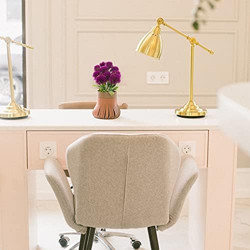 Uieke 10 Pcs Dandelion Artificial Flowers Purple Flowers Fake Plants Flower Bouquet Plastic Flowers for Home DIY Decoration Wedding Decor - Image 2