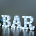 Pooqla BAR Sign for Home Bar Decor, Cool White LED Light Up Bar Sign by Pooqla