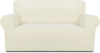 PureFit Stretch Loveseat Covers Fleece Couch Covers by PureFit