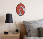 Whimsical Goose Art for Bathroom, Cottage Core Oval Wall Decor, Waterproof - Image 6