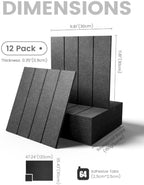 Fluxynara Felt Bulletin Board & Cork Board Alternative 48'' x 36'' - 12 Pack - Image 2