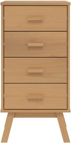 Scandinavian Style Bedside Cabinet - Image 7