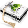 Capoda 3 Pcs Decorative Books for Home Decor, Home by Capoda