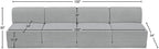 Meridian Furniture 118Grey-S120 Ollie Collection Modern | Contemporary Modular - Image 3