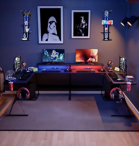 Homaterial RGB 5-Tier Floating Shelves for Wall - Image 5