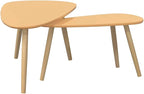 Scandinavian Style Coffee Table Set of 2 - Image 6