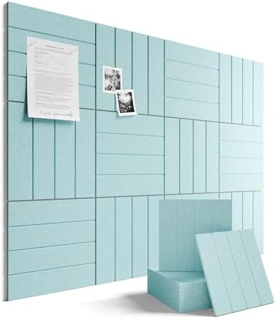 Fluxynara Felt Bulletin Board & Cork Board Alternative 48'' x 36'' by FLUXYNARA