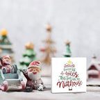 Christmas Vacation Decorations, Christmas Holiday Decor for Home, Funny Xmas Vacation Movie Gifts, Merry Xmas Holiday Decorations for Table 5 x 5 inches - Image 6
