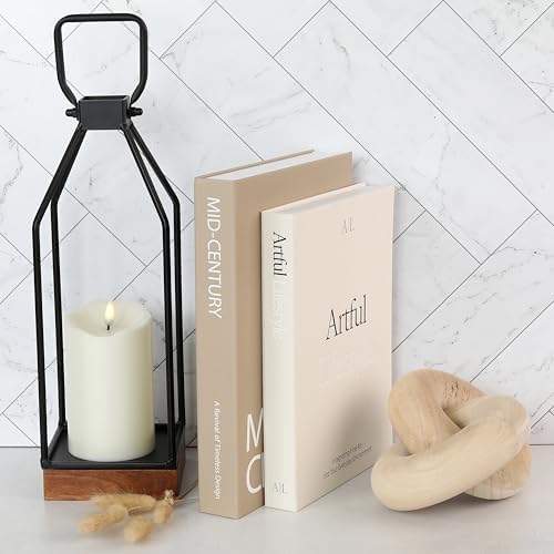 Aesthetic Decorative Books Set of 2 - Stylish Boxes for Coffee Table Decor - Image 6