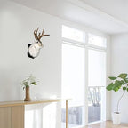 HSOSK Jackalope Mount, Jackalope Taxidermy, Deer Head Wall Mount, Resin Deer Head Animal Wall Art, for Home Wall Decoration - Image 3