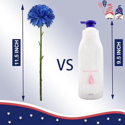 Tinsow 12PCS Patriotic Artificial Flower Memorial Faux Bouquet 4th of July - Image 5