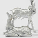 DN DECONATION Christmas Reindeer Figurines, Winter Deer Small Statues Decor - Image 6