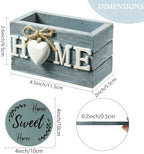 Queekay House Warming Gifts New Home Farmhouse Coasters Set of 6, Ocean - Image 2