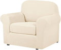 H.VERSAILTEX 2 Piece Couch Cover Stretch Stylish Chair Cover Furniture by HVERSAILTEX