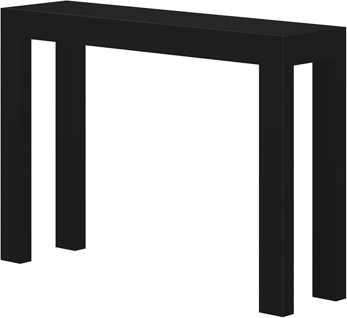Plank+Beam Modern 46 Inch Console Table, Solid Pine Wood Entryway Table - Image 6