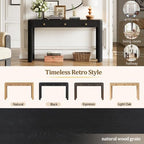 Bellemave 52" Rustic Console Table - Image 7