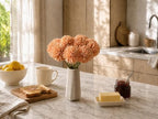 Mandy's 12pcs Artificial Champagne Ball Chrysanthemum Flowers - Image 5
