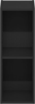 Furinno Fulda Book Shelf, 2-Tier Narrow Bookshelf, Bookcase - Image 7