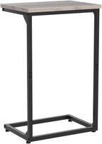 AMHANCIBLE C Shaped End Tables Set of 2, Couch Side Tables that Slide Under Sofa - Image 4