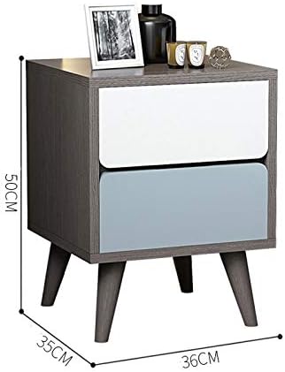 Side Table Drawer Bedroom Korean Style Table Side Table Wardrobe Four Corner - Image 3