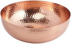 Creative Co-Op Round Hammered Metal Bowl, Copper Finish by Unknown