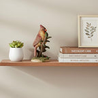 Braxio Bird Figurines Home Decor – Resin Red Cardinal Figurine on Branch, Christmas Cardinal Decor for Shelf, Table, Living Room, Bedroom & Memorial Gift, 5.5 x 3.4 x 7 Inches - Image 5