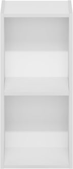 Furinno Fulda Book Shelf, 2-Tier Narrow Bookshelf, Bookcase - Image 7