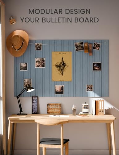 Fluxynara Felt Bulletin Board & Cork Board Alternative 36'' x 24'' - 6 Pack - Image 5