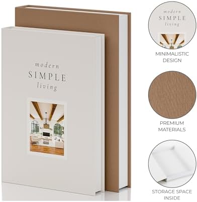 ZICOTO Beautiful Decorative Books Set of 2 for Your Coffee Table & Shelf - Image 6