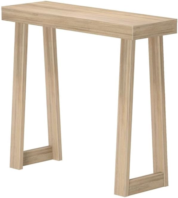 Plank+Beam Solid Wood Console Table, 36 Inch, Sofa Table, Narrow Entryway Table - Image 3
