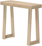 Plank+Beam Solid Wood Console Table, 36 Inch, Sofa Table, Narrow Entryway Table - Image 3