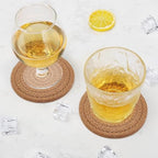 Woven Drink Coasters with Holder, Coasters for Drinks Set of 10 - Image 5