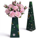 Real Touch Artificial Roses, 8PCS Long Stem Faux Flowers with Gift Box Packaging, Allergy-Free Floral Gift Set, Realistic Fake Roses for Home, Kitchen, Office, Wedding Décor, Gift Arrangement by Sskoi