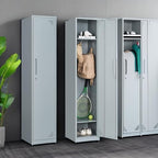 Metal Locker for Home, Dressing Room, Lockable Locker Cabinet - Image 6
