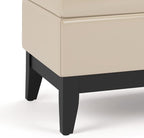 SIMPLIHOME Oregon Storage Ottoman Bench - Image 10