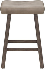 Hillsdale Furniture Saddle Counter Stool, Rustic Gray - Image 10