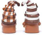 Hodao Coffee Gnome Figurines, Chocolate & Cream, Set of 2 - Image 7