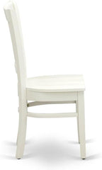 East West Furniture VAC-LWH-W Vancouver Dining Chairs - Image 5