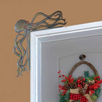 FairySandy Metal Octopus Door Topper Decor Ocean Door Frame, Vintage Color - Image 5