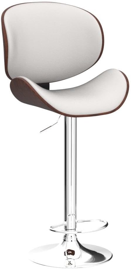 civama Bar Stools Set of 2 for Kitchen Counter, Adjustable Bar Height Chairs - Image 4