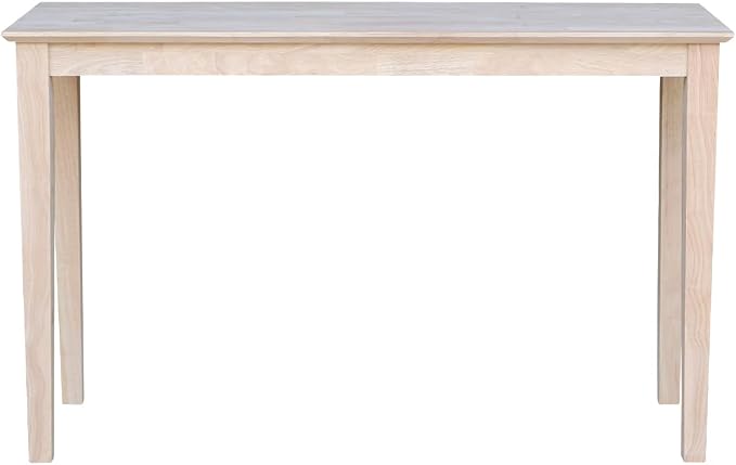 International Concepts Shaker Console Table, 48-Inch Long, Solid Parawood - Image 10
